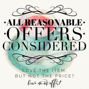 PLEASE READ! 📜 Reasonable Offers Considered! 🤔🛍